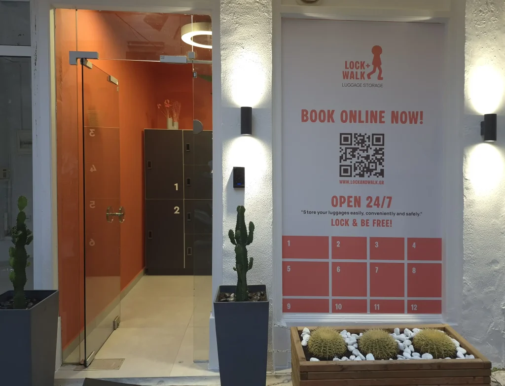 Luggage lockers in Corfu - Lock and Walk